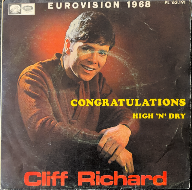 Portada EUROVISIÓN 1968 - CONGRATULATIONS