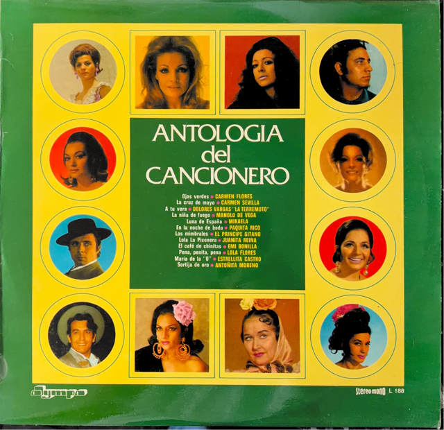Portada ANTOLOGÍA DEL CANCIONERO
