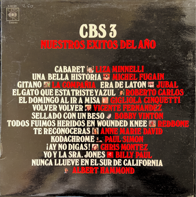 Portada CBS 3 - NUESTROS ÉXITOS DEL AÑO