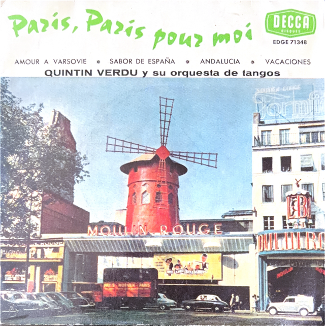Portada PARIS, PARIS, POUR MOI