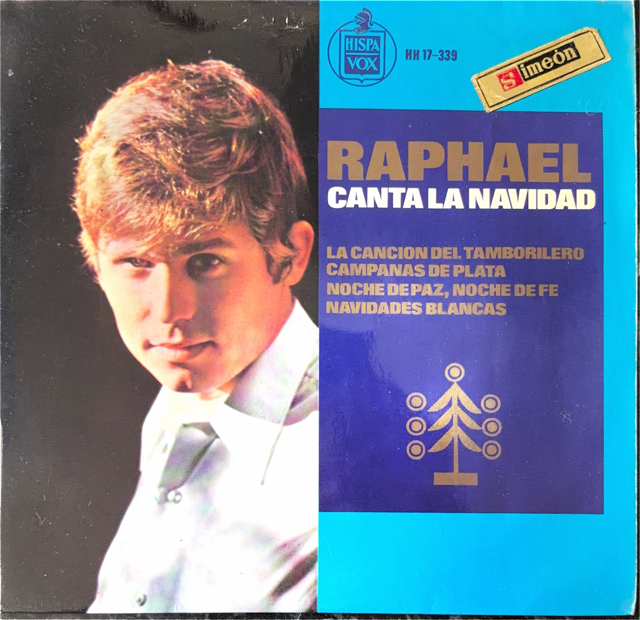 Portada RAPHAEL CANTA LA NAVIDAD