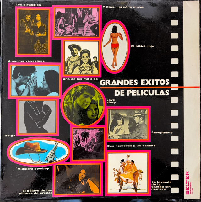 Portada GRANDES ÉXITOS DE PELÍCULAS