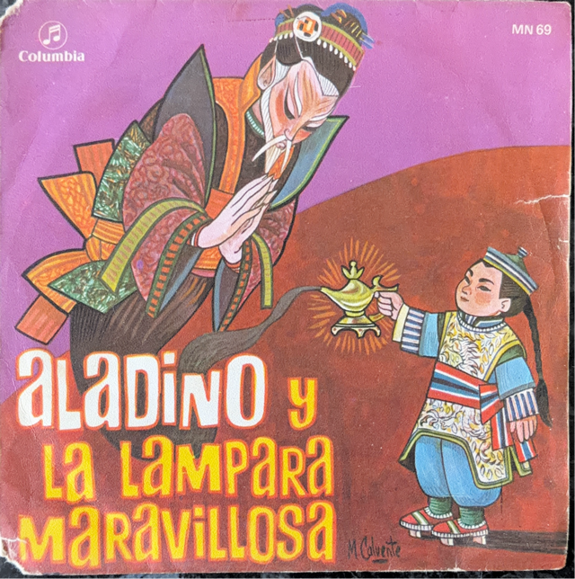Portada ALADINO Y LA LÁMPARA MARAVILLOSA