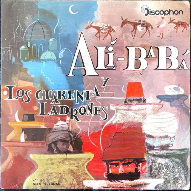 Portada ALI BABA Y LOS 40 LADRONES