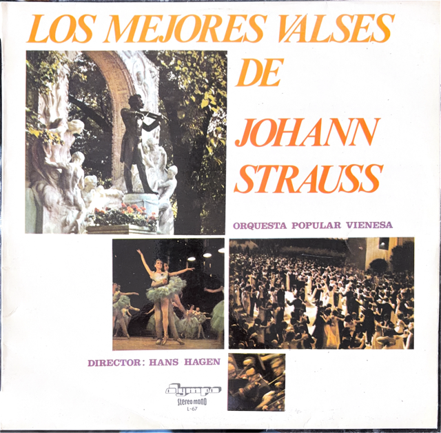 Portada LOS MEJORES VALSES DE JOHANN STRAUSS