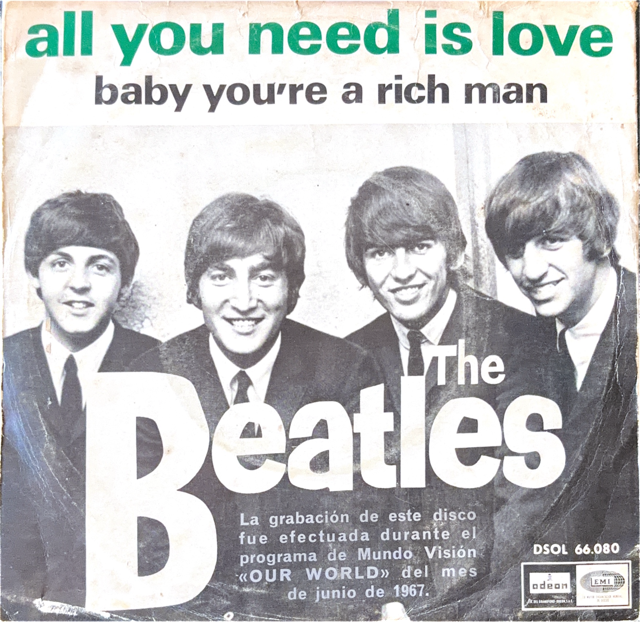 Portada All You Need Is Love